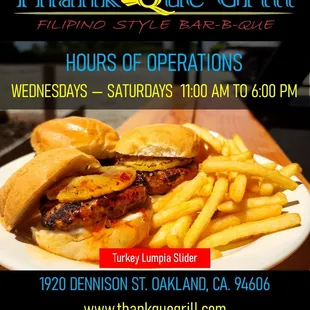 Hours of operations.  Please read through all the reviews and then come find out for yourselves if all the hype is deserving.