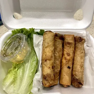 bb) Veggie Egg Rolls