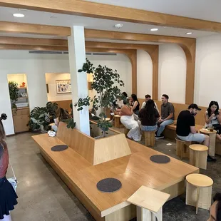 Inside of Thank You Coffee