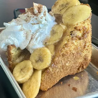 Banana Fosters Cheesecake French Toast