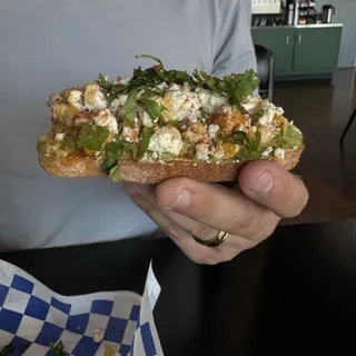 Elote Avocado Toast