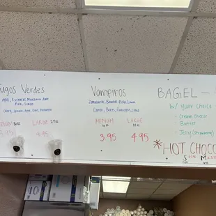 the price of a hot chocolate bar