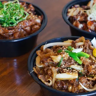 Thanks Rice Bowl - Chicken - Beef - Pork