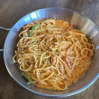Seafood Mala Ros Pasta