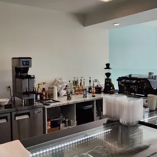 Coffee bar!