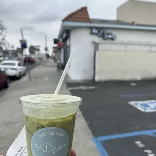 matcha horchata