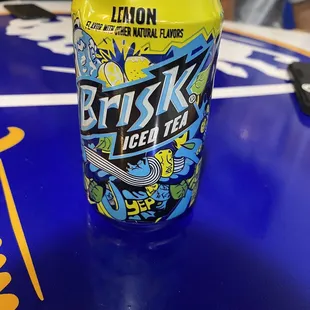 All drinks are in a can or bottle