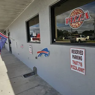 the outside of the building