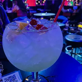 Fishbowl drink