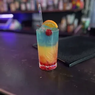 Pride Menu Cocktail