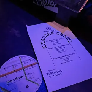 Kwanzaa crawl crafted cocktails.