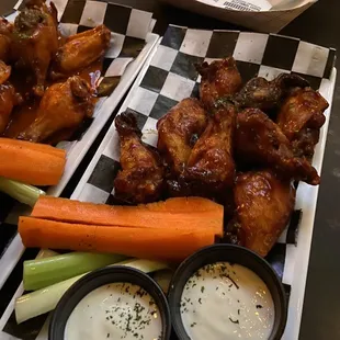 Jamison infused Bbq  8 wings