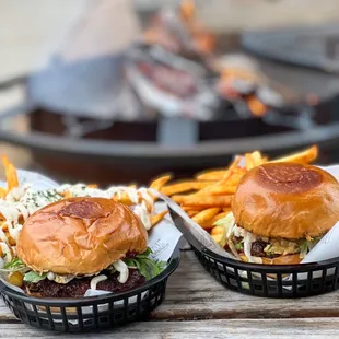 That French Burger and That American Burger