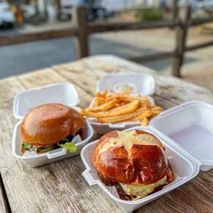 That Italian Burger and That German Burger