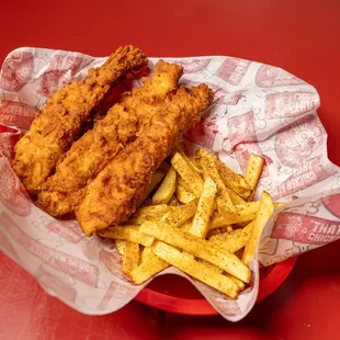 Chicken Tenders with Fries