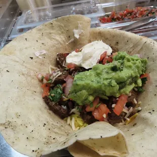 Carne Asada Burrito Ready to Serve