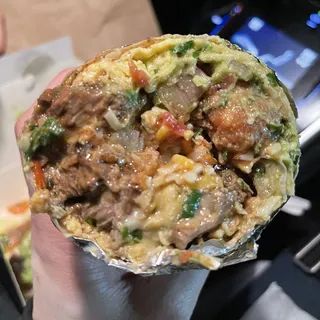 Carne Asada Breakfast Burrito