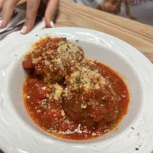 Therese's Meatballs &amp; Marinara