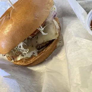 That One Salmon Burger