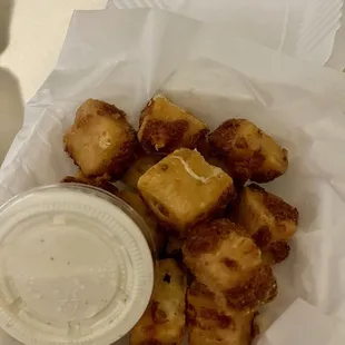 Ghost pepper cheese balls