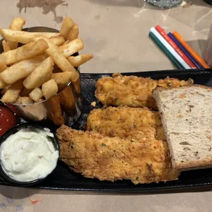 Hand breaded Fish Fry