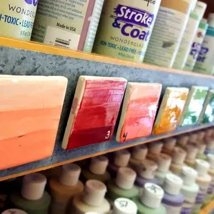 We have over 60 color choices, and no limit on how many you can use!