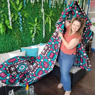 Preparing to sew a maxi skirts in Fort Worth!