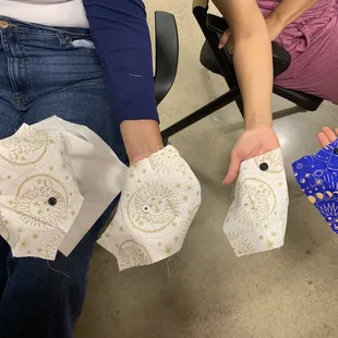 Let's learn how to sew those buttons!