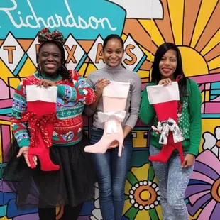 Christmas Stockings but make it a Stiletto!