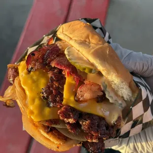 Double Smash Burger