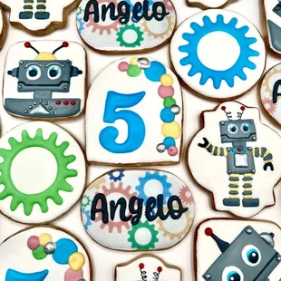 Robot Themed Birthday