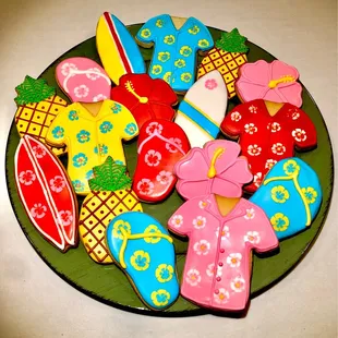 Aloha Hawaiian cookies
