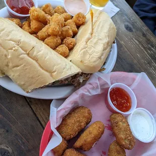 food, oysters and mussels