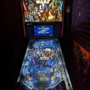 Star Wars pinball machine