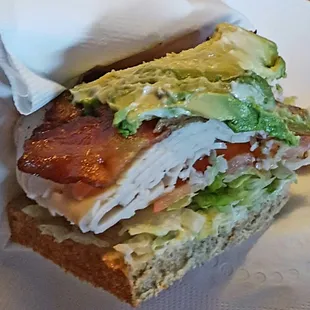 Turkey club with tots 6.50