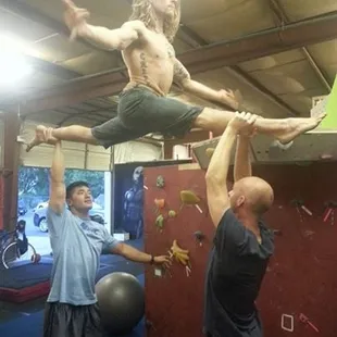 two years ago, CFL owner Thomas Thatcher could not touch his toes.