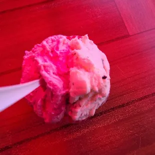 Weird coloring cuz of the umbrella, but I was too excited to sit down and start eating this!