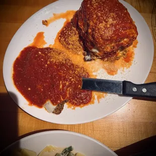 Chicken Parmigiana &amp; Lasagna