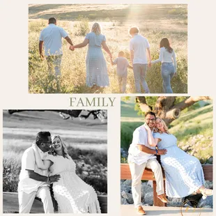 Family Session: We capture the couple &amp; the family unit.