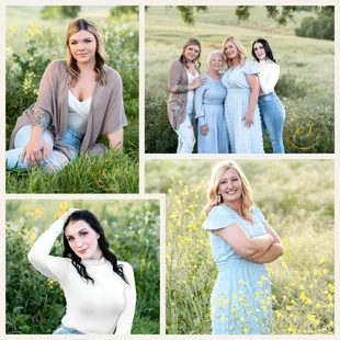 Extended Family Session- Ladies' set