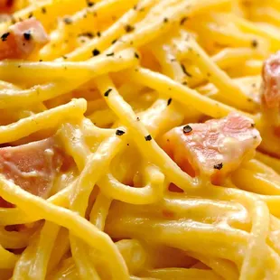 Carbonara a delicious treat