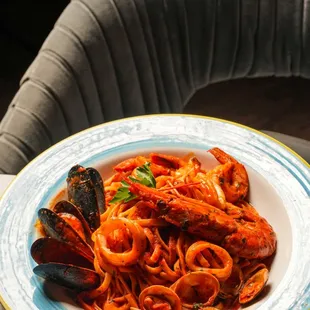 Seafood Linguine