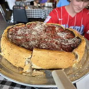Chicago deep dish perfection!