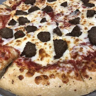 Meatball Pizza. Very good.