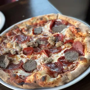 pepperoni and sausage