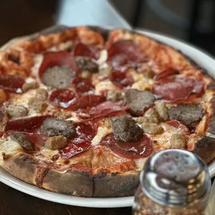 pepperoni and sausage