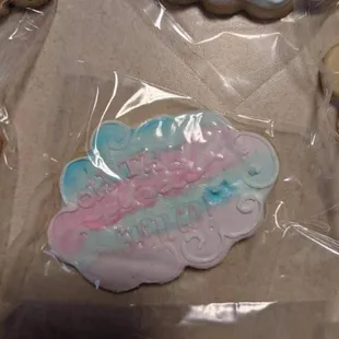 a cookie in a bag