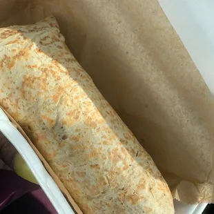 Grilled chicken wrap