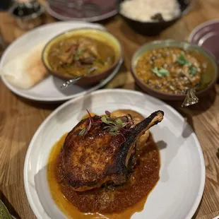 Pork chop Peralan, Kadala curry