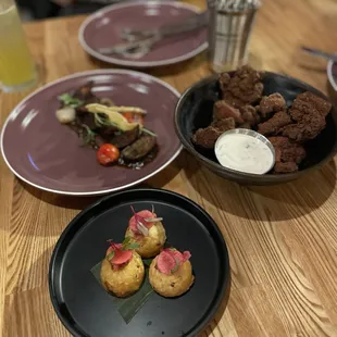 Beet puffs, Kerala chicken bites